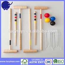 customize 4 Player Classic Croquet Set